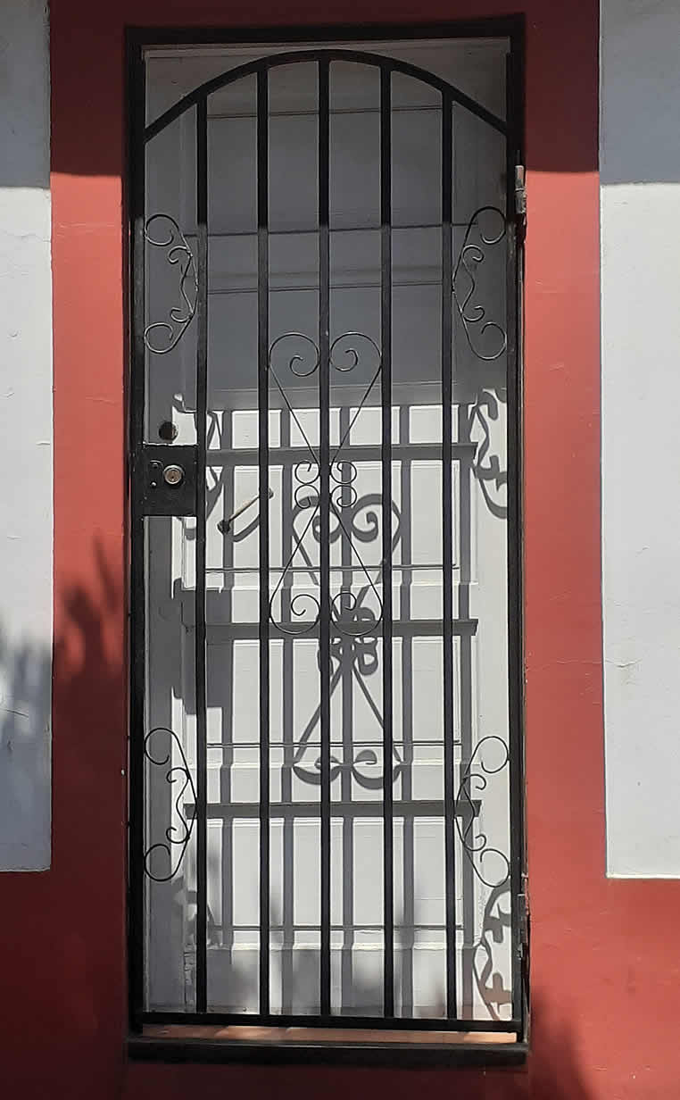 rejas de puertas seguridad protecciones